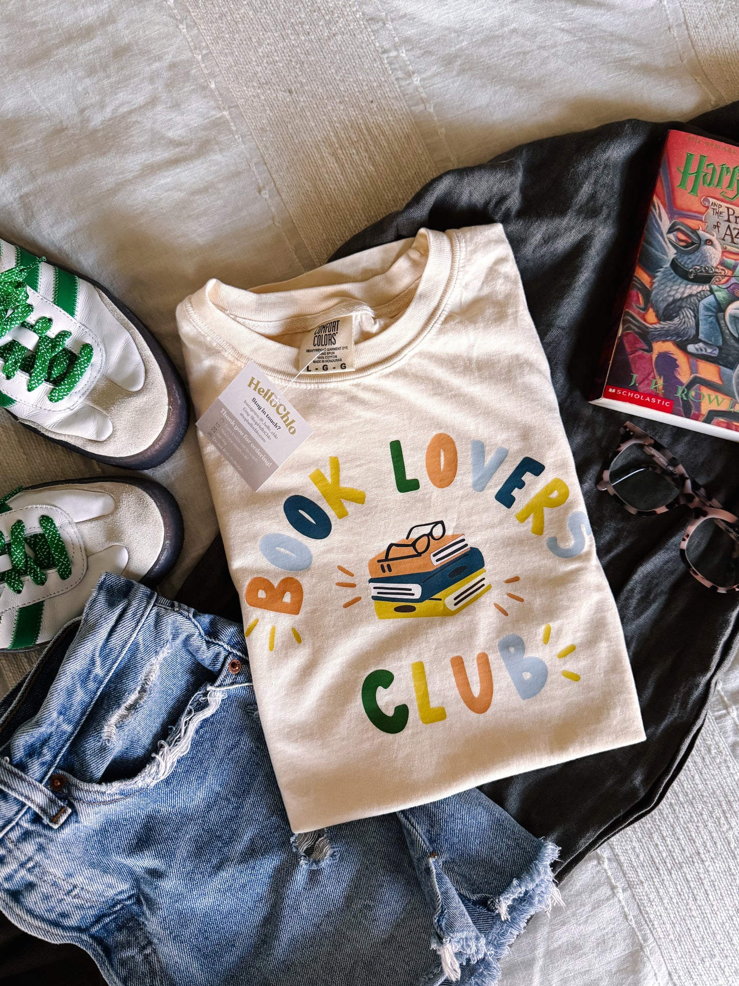 Book Club Tee (Ivory)