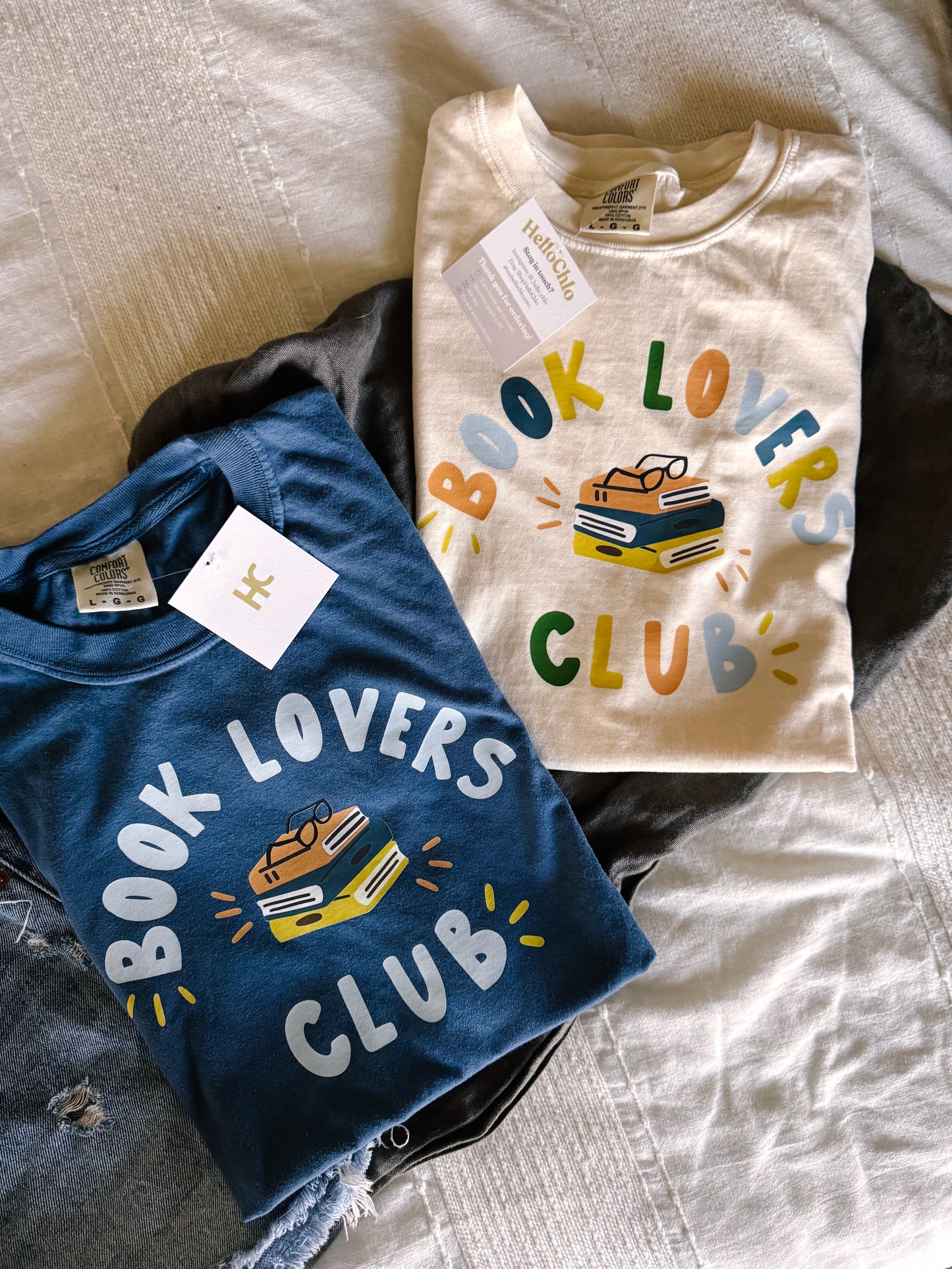 Book Club Tee (Ivory)