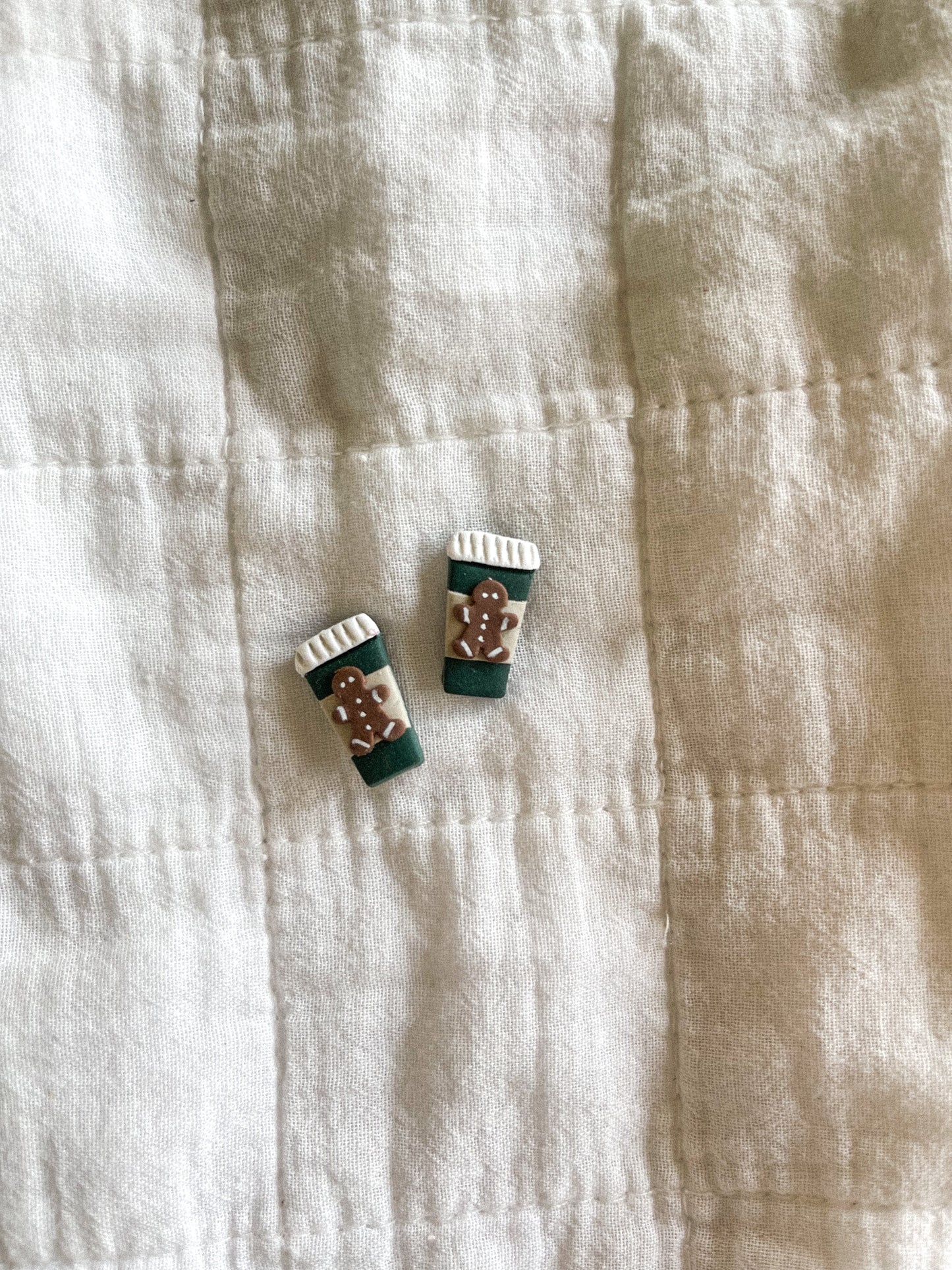 Green Gingerbread Latte Studs