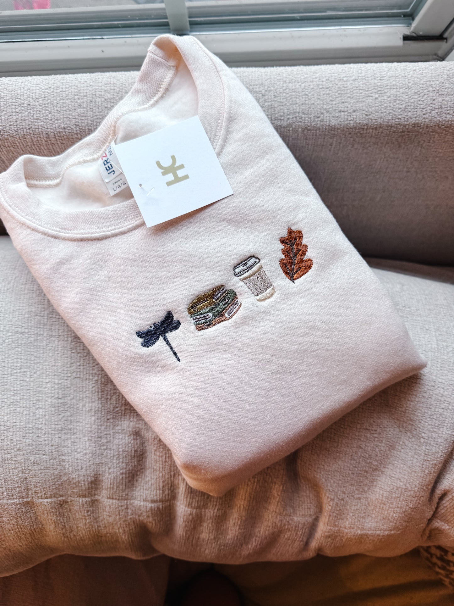 Gilmore Girls Inspired Embroidered Crewneck