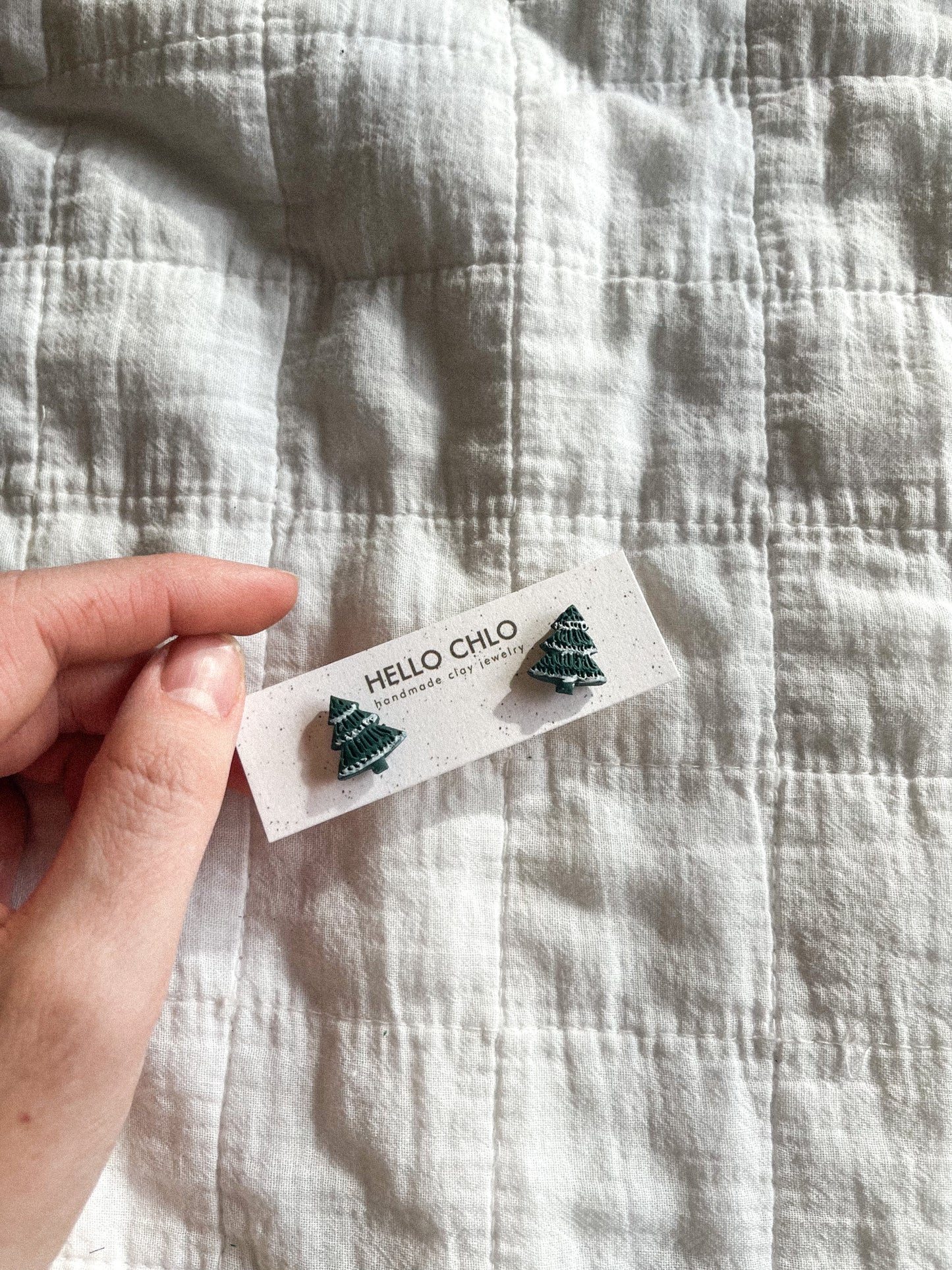 Snow-dusted Christmas Tree
