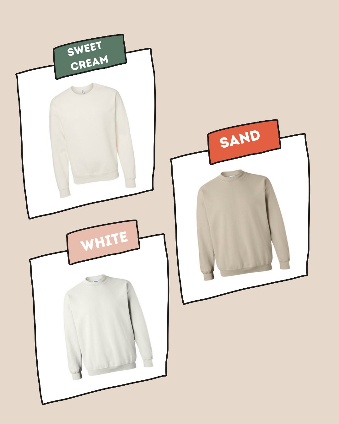 Yes and Amen Embroidered Crewneck Sweatshirt