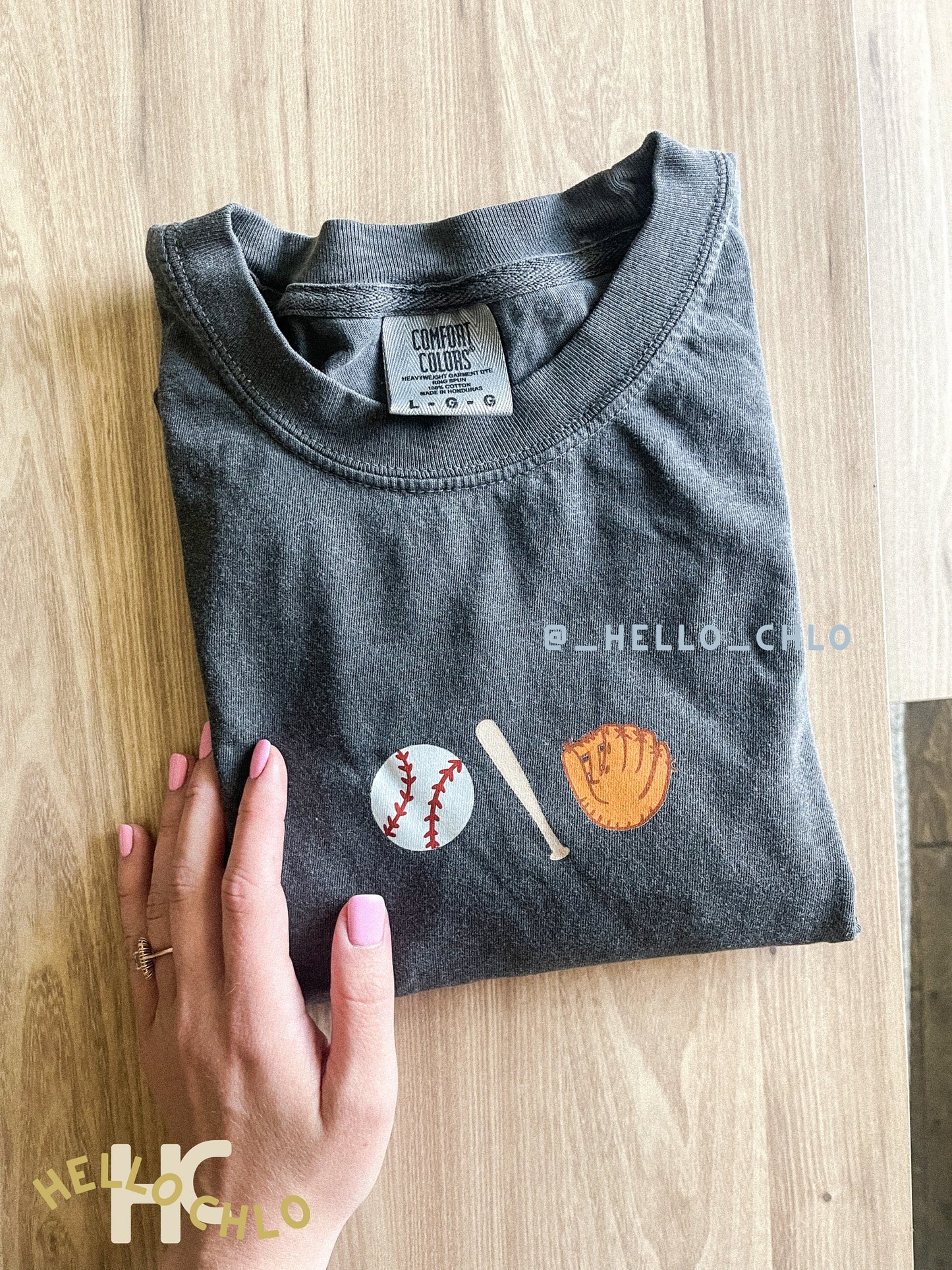 Baseball Trio T-shirt