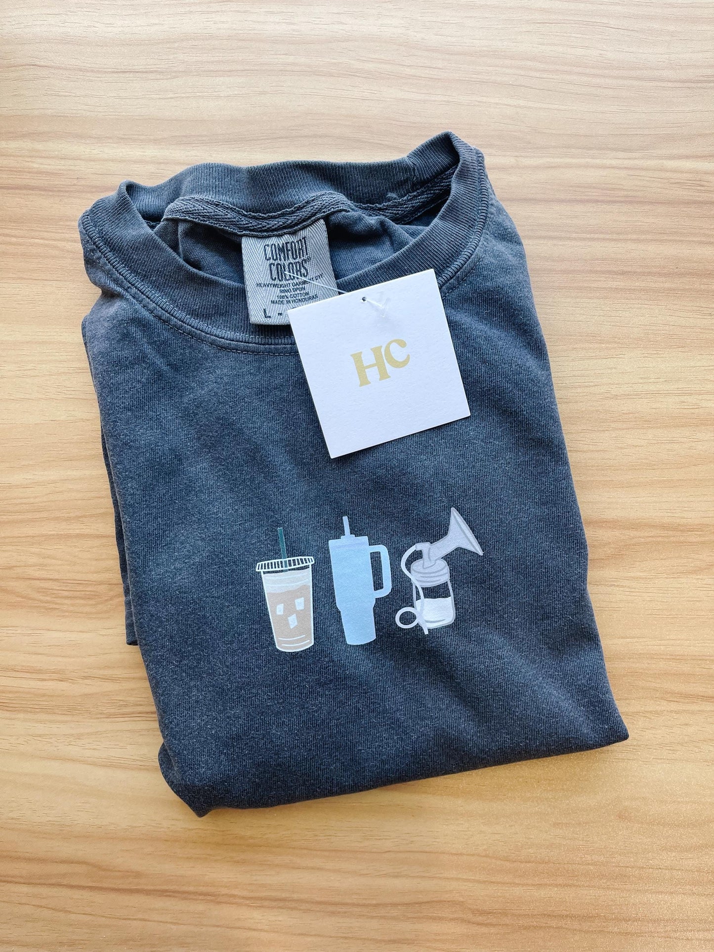 Pumping Mama Trio T-shirt (Pepper)