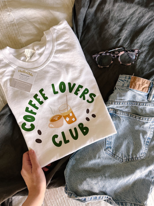 Coffee Lovers Club Tee