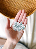 It's Your Breath in my Lungs Vinyl Sticker