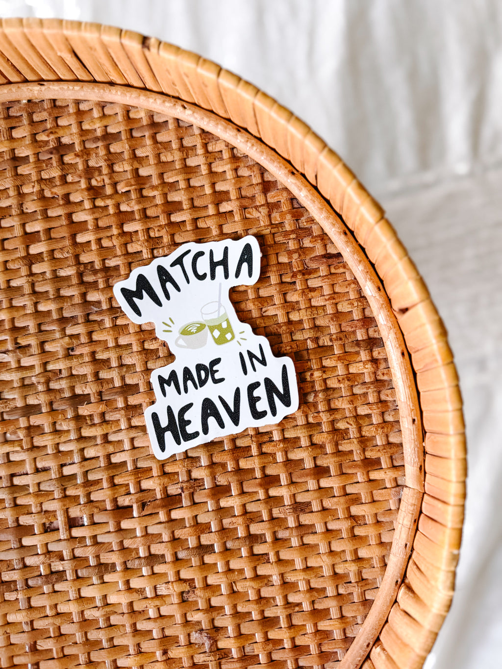 Matcha Made in Heaven Vinyl Sticker