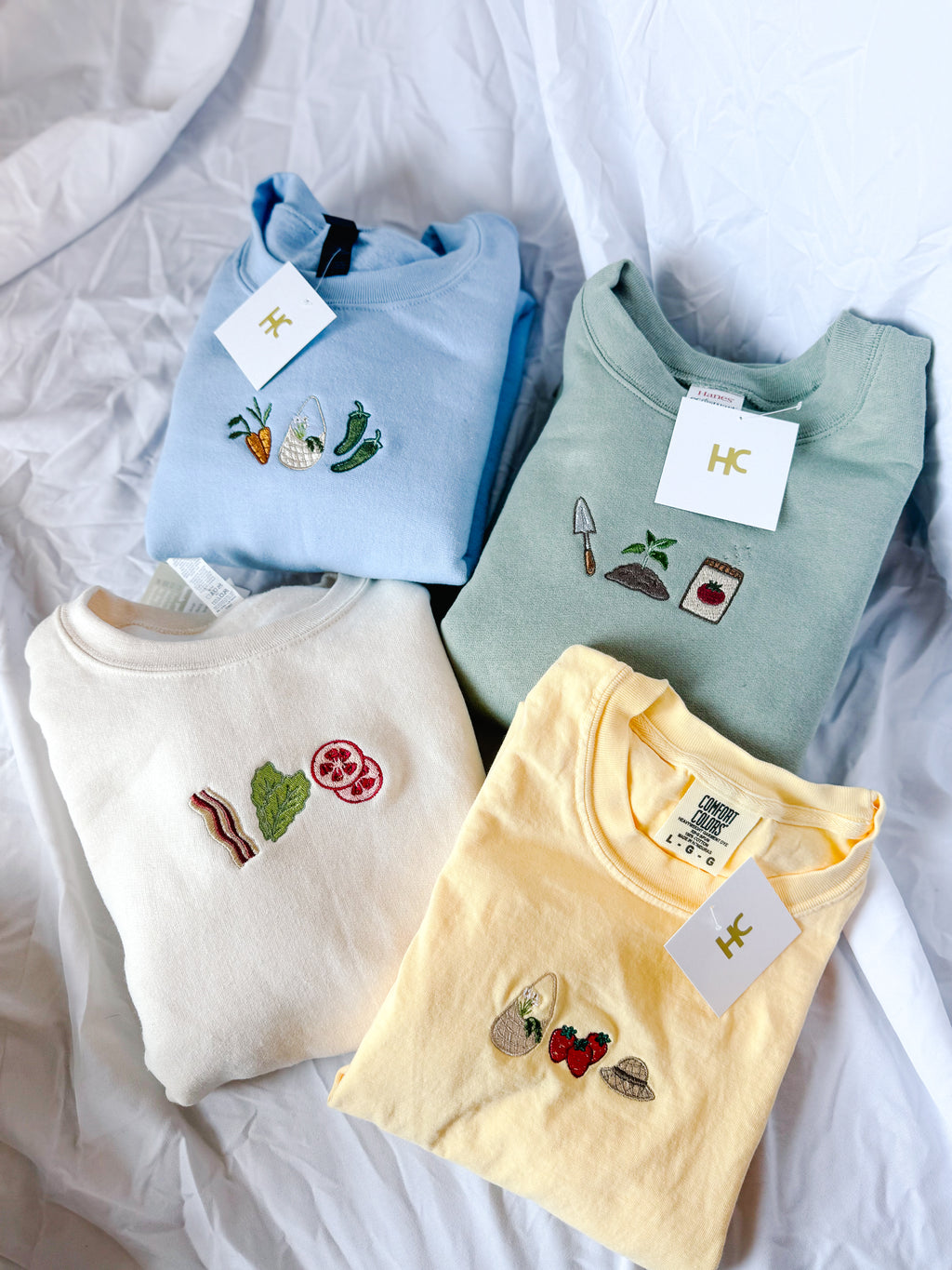BLT Trio Embroidered Crewneck