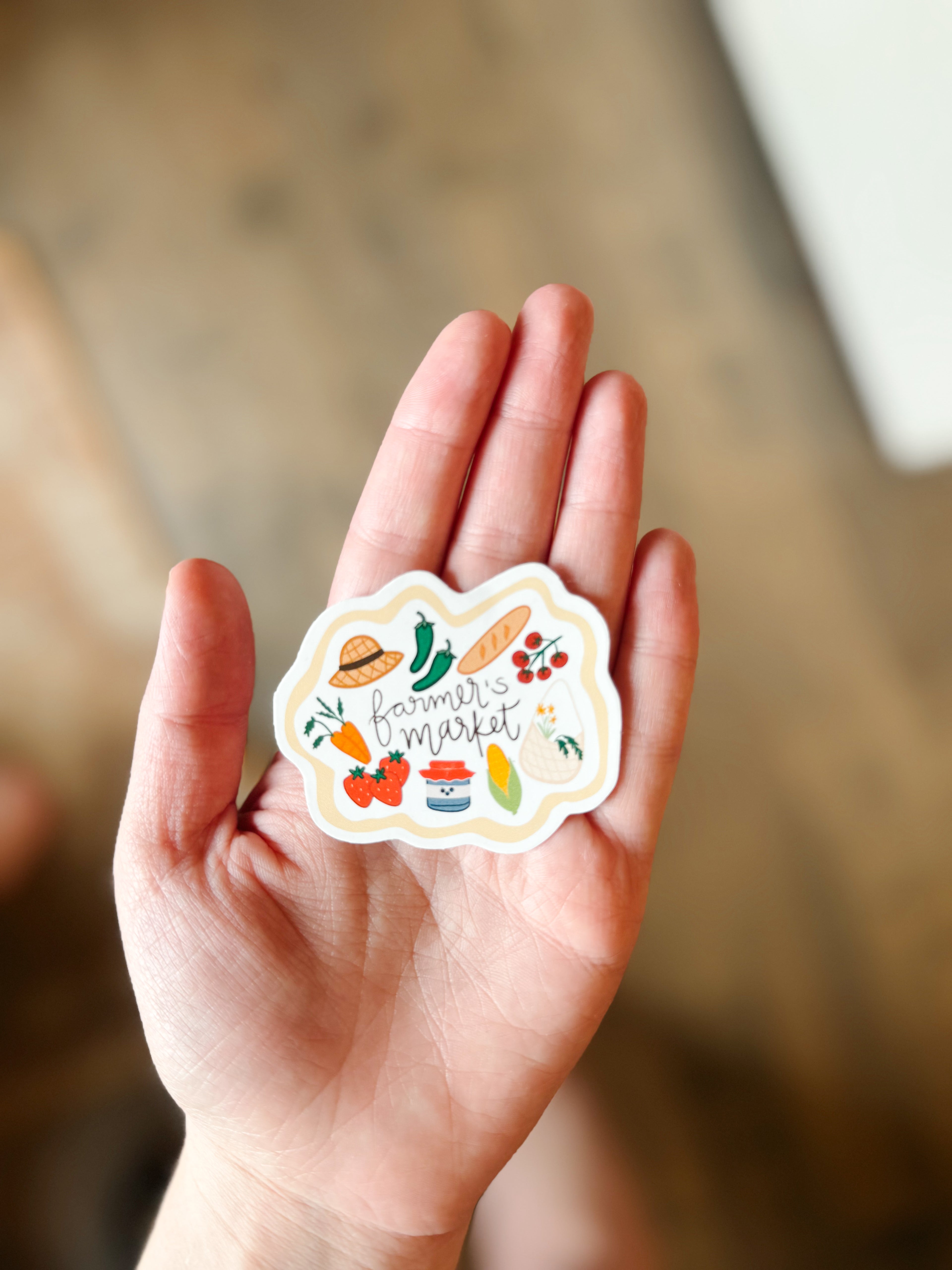 Farmers Market Sticker