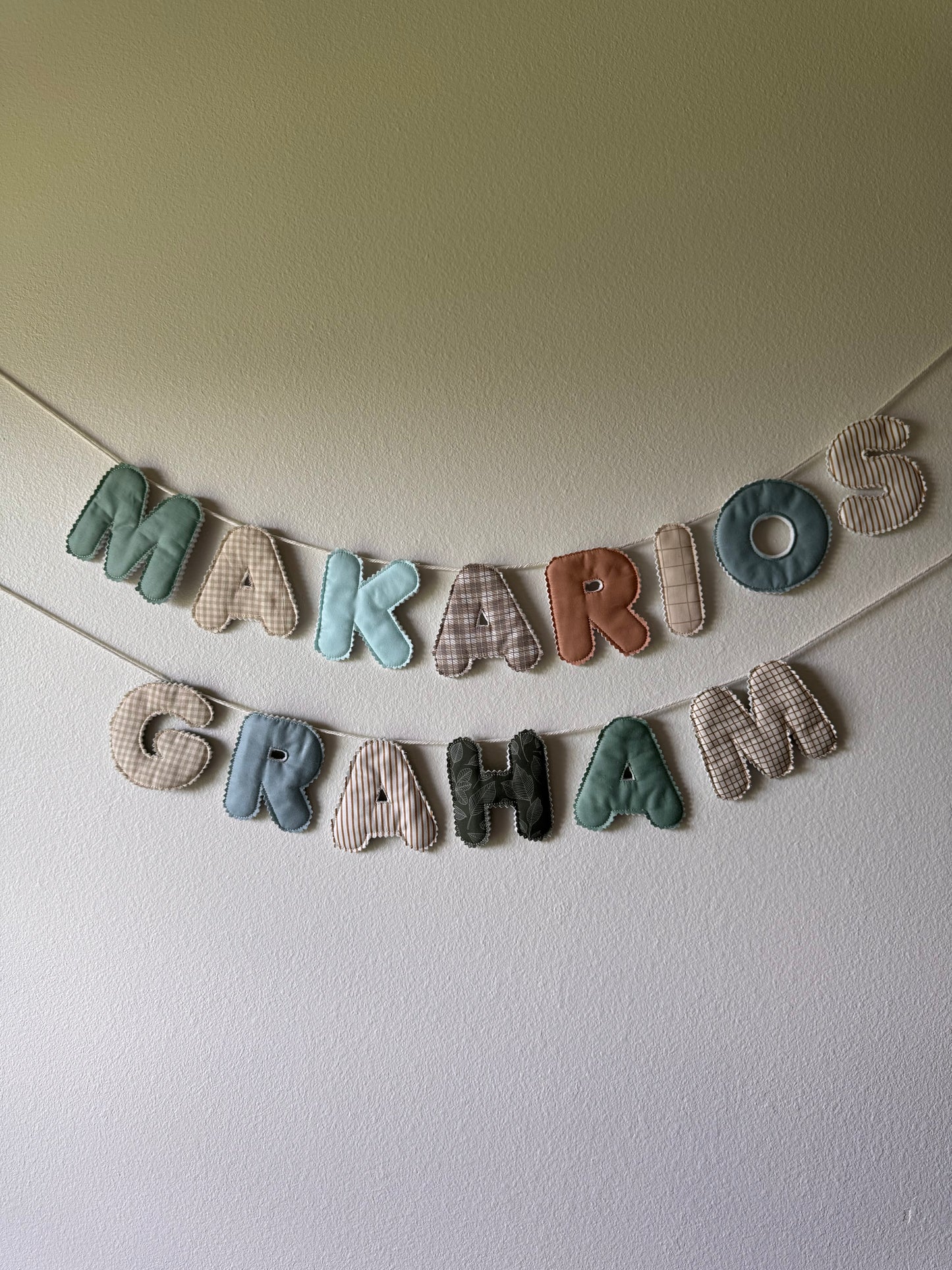 Customized Name Banner