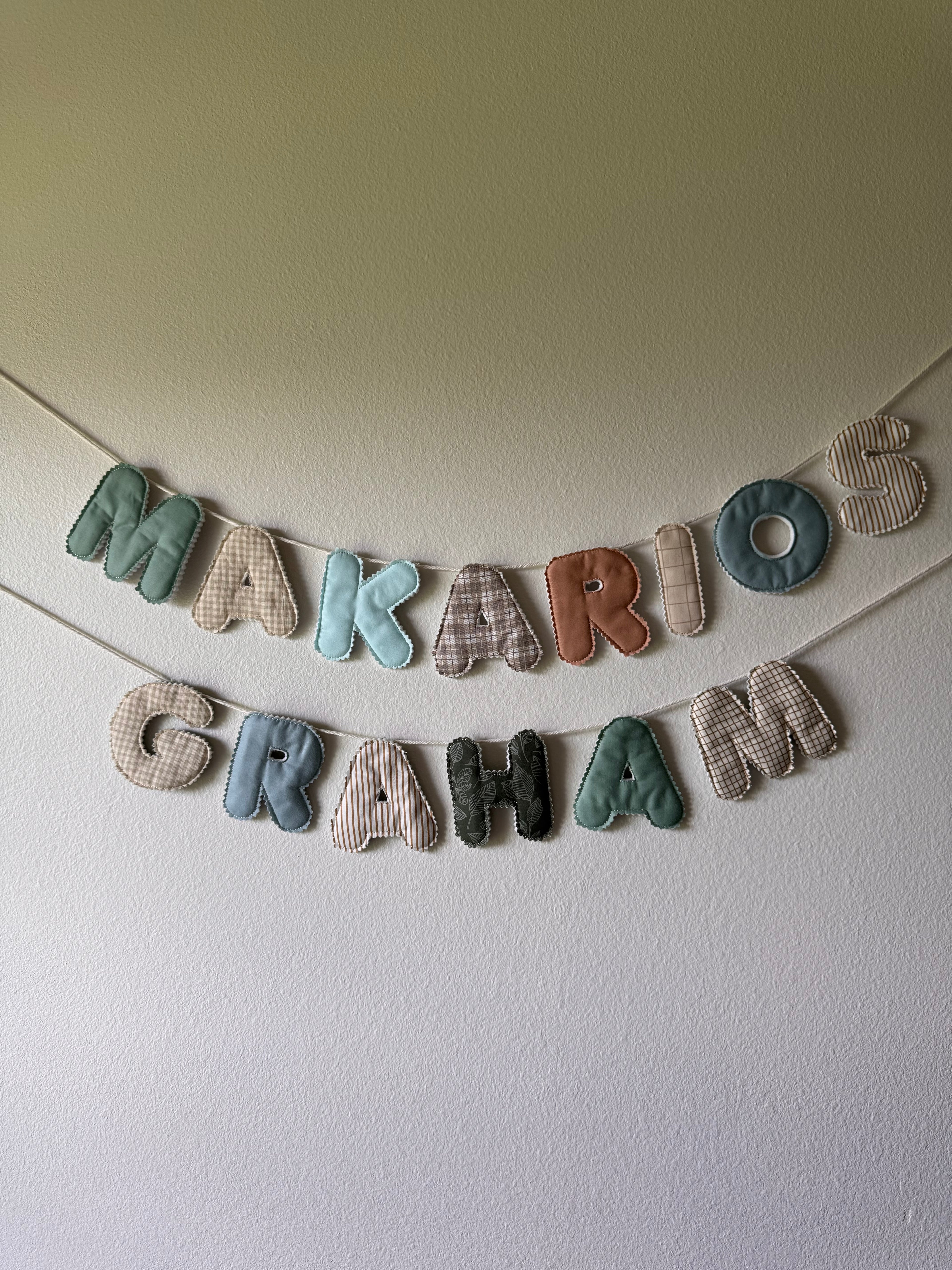 Customized Name Banner