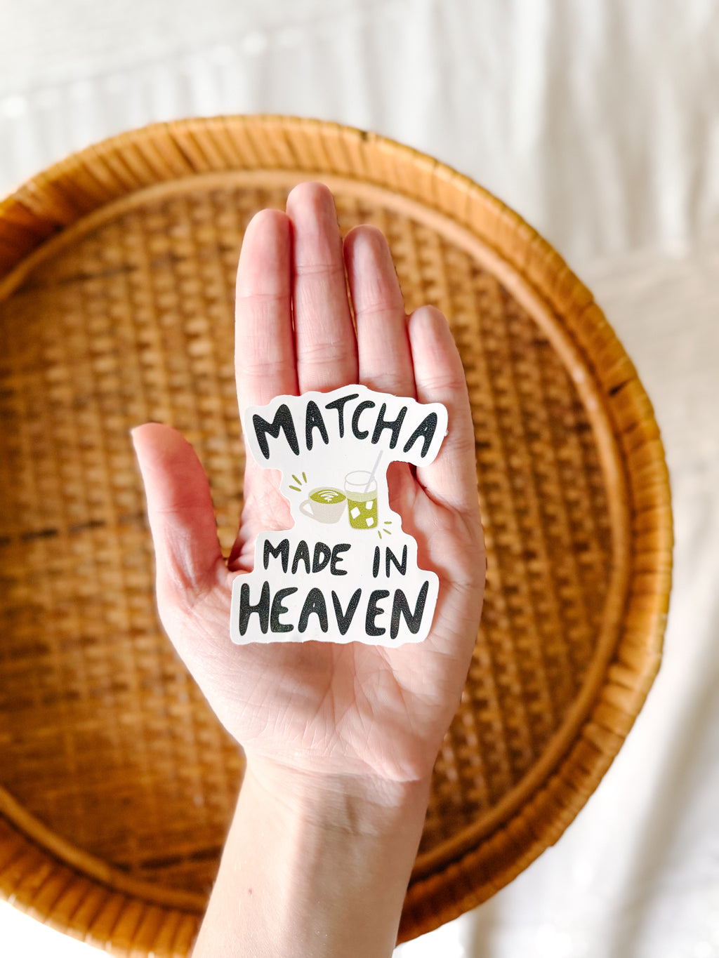 Matcha Made in Heaven Vinyl Sticker