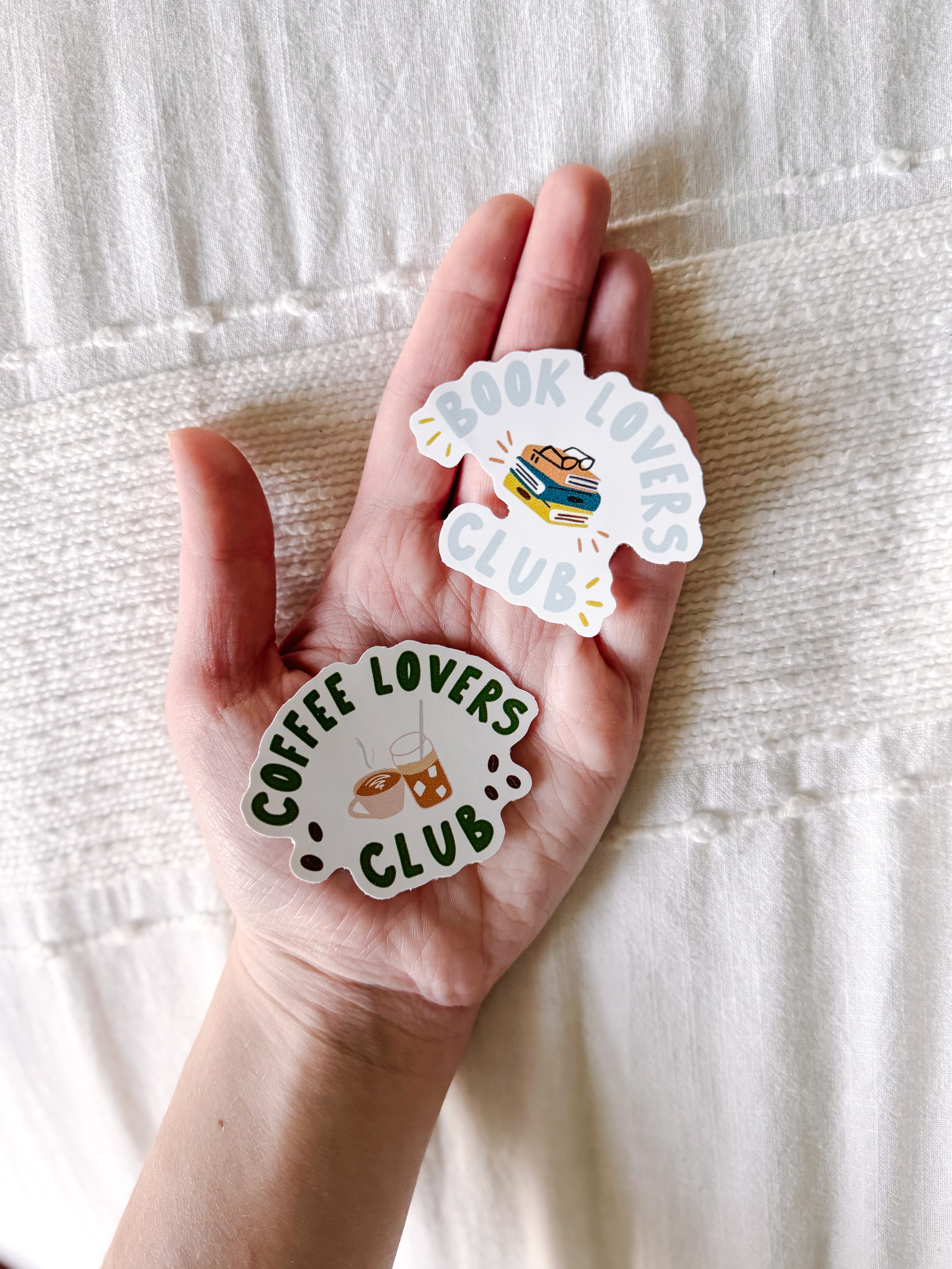 Coffee Lovers Club Vinyl Sticker