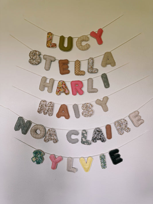 Customized Name Banner