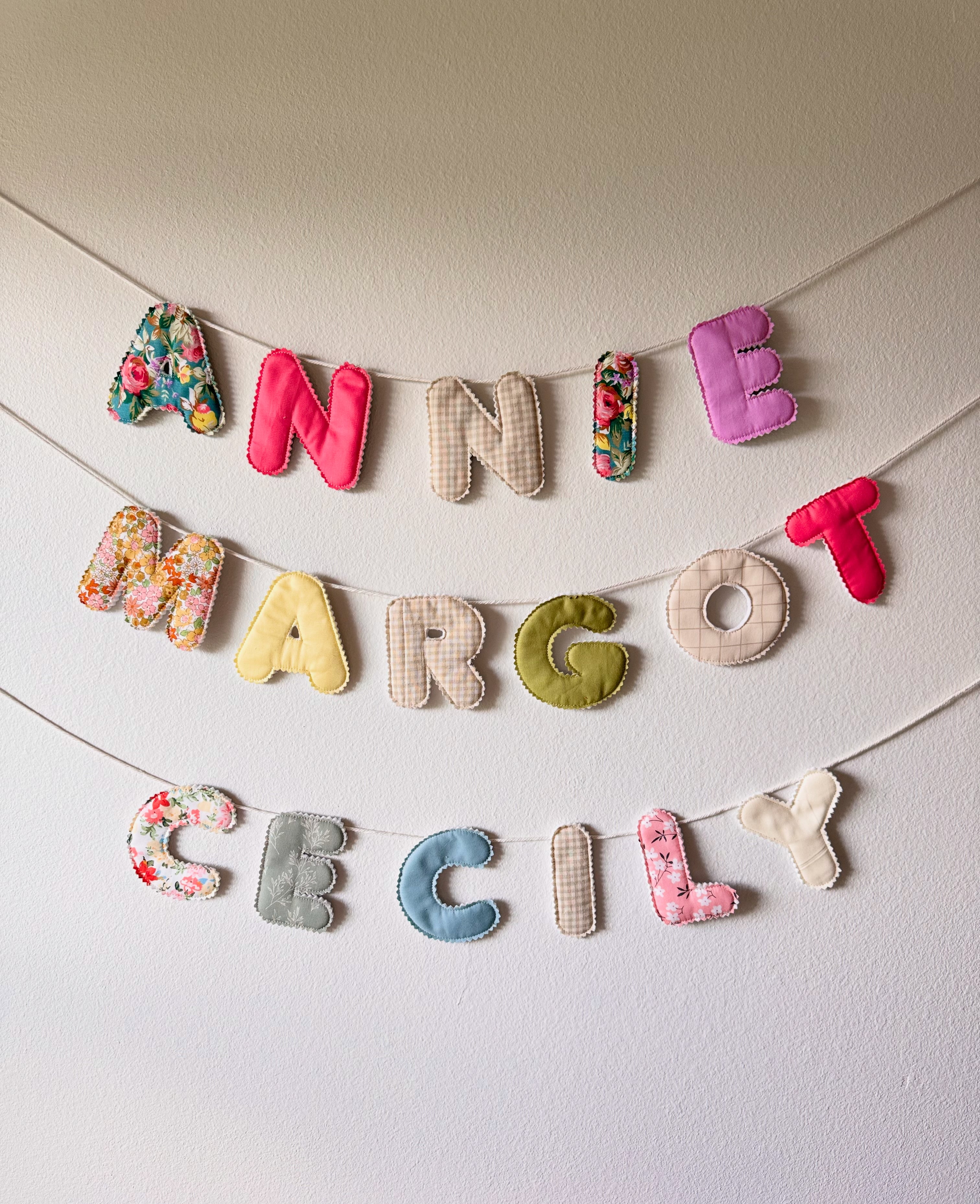 Customized Name Banner