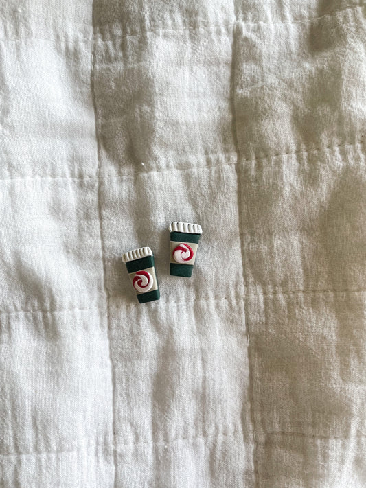 Peppermint Mocha Studs