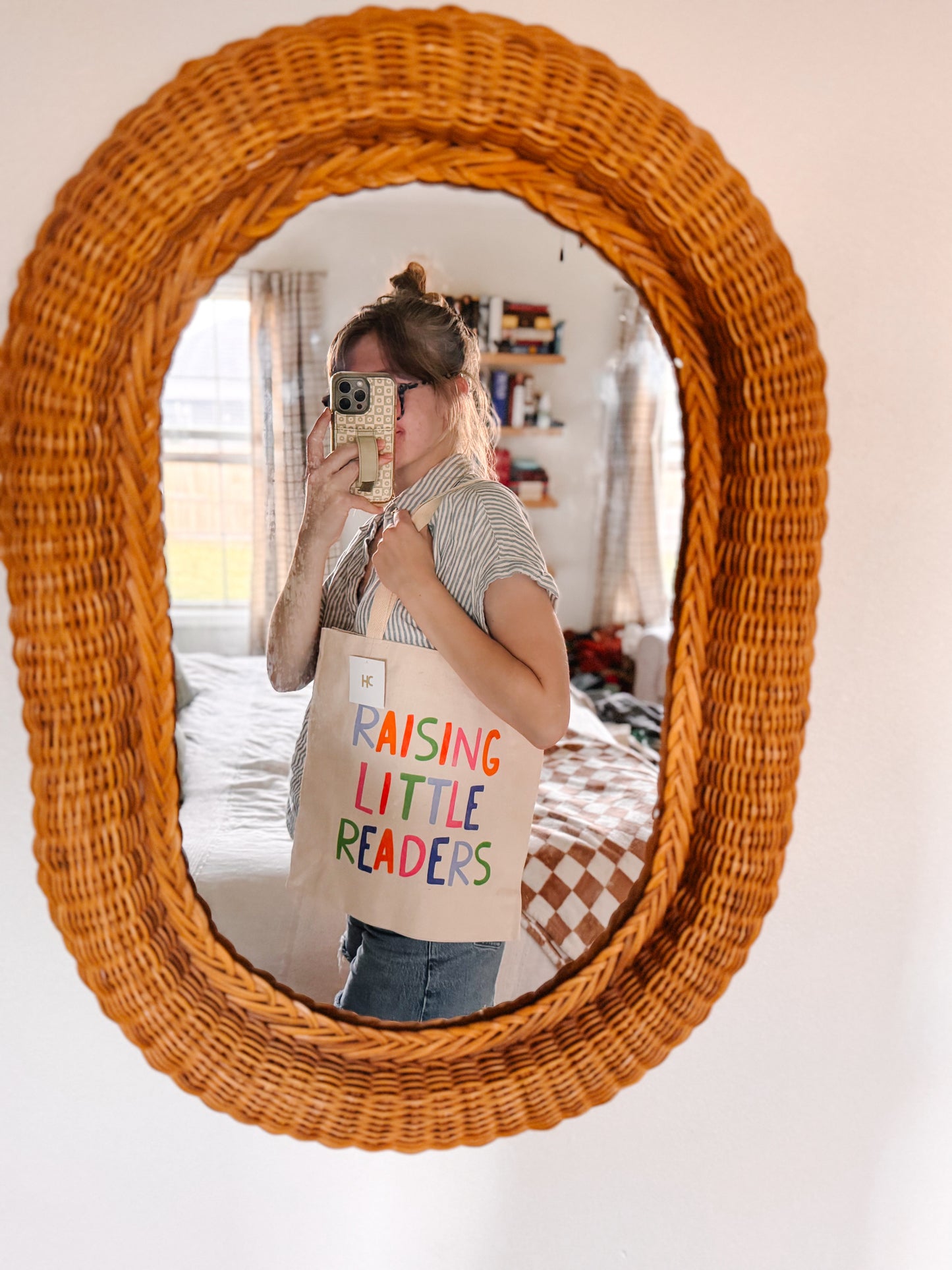 Raising Little Readers Tote (Bold & Bright)