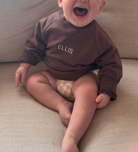 Embroidered Name Sweatshirt (Baby/Toddler)