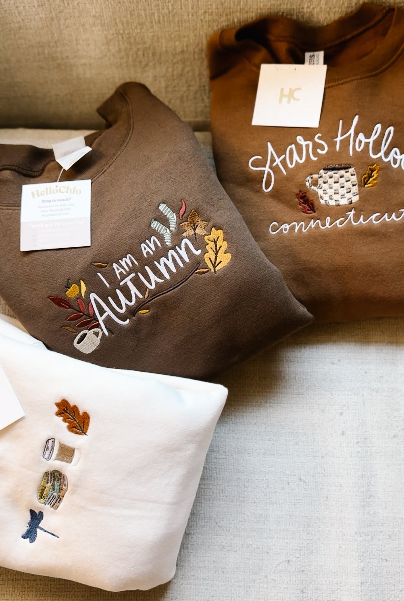 Gilmore Girls Inspired Embroidered Crewneck