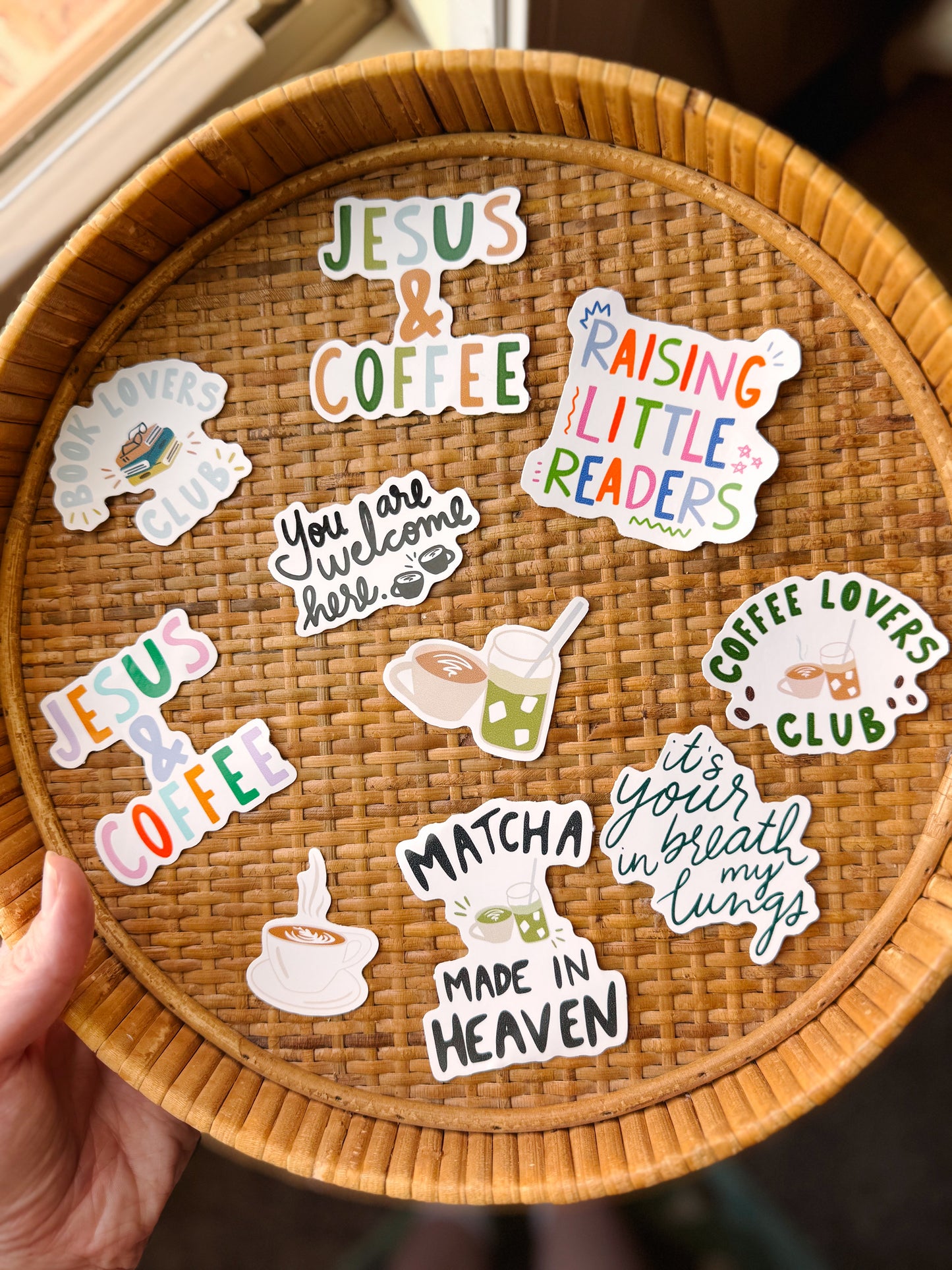 Lattes & Libraries Sticker Bundle