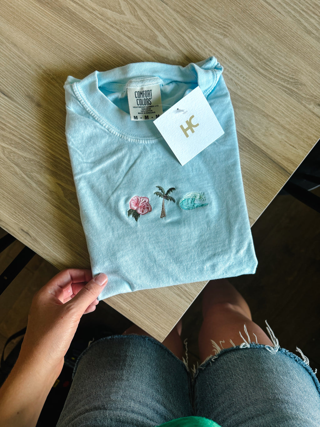 BYO Summer Trio Embroidered T-Shirt