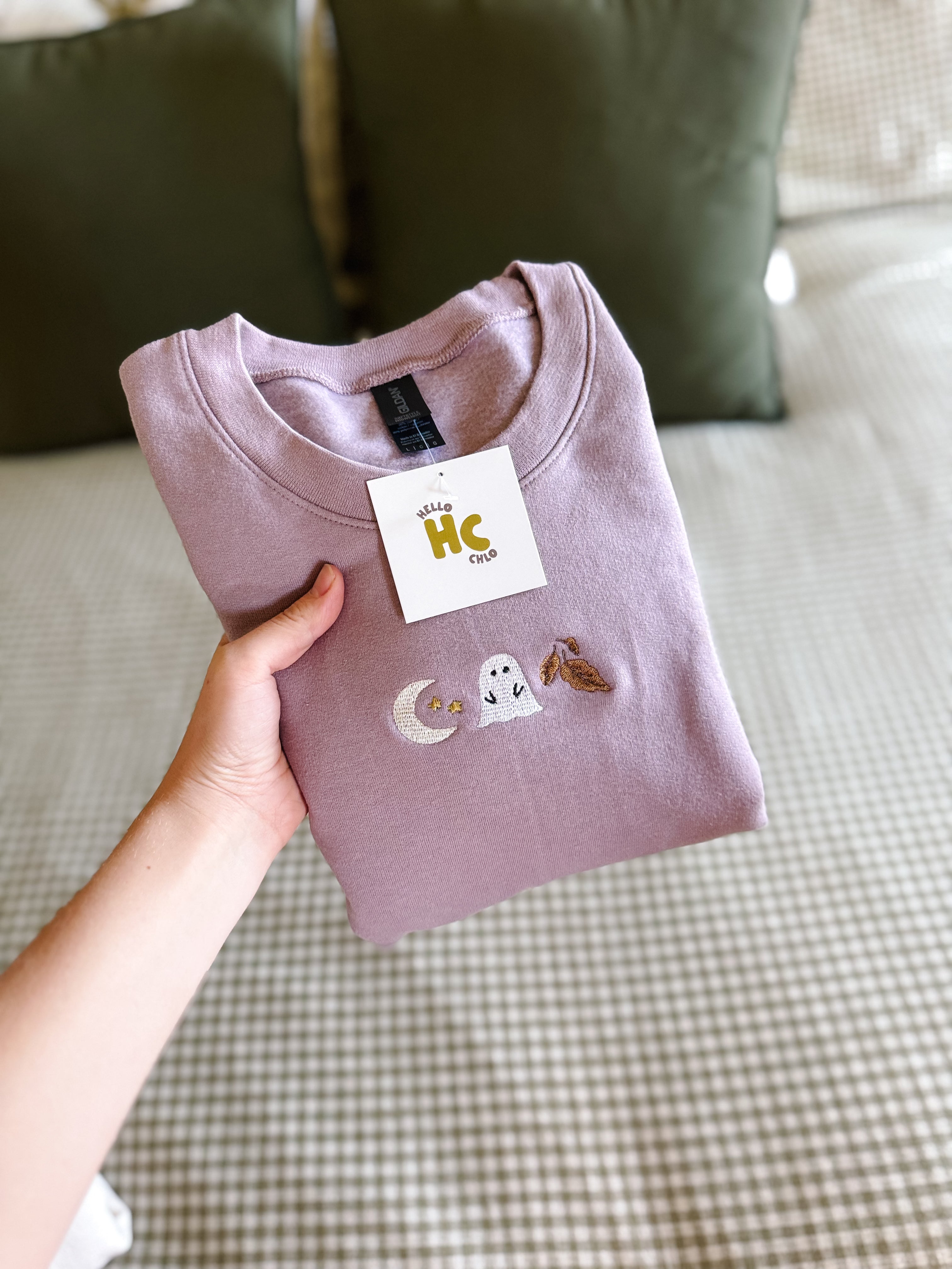 BYO Fall Trio Embroidered Sweatshirt (read description!)