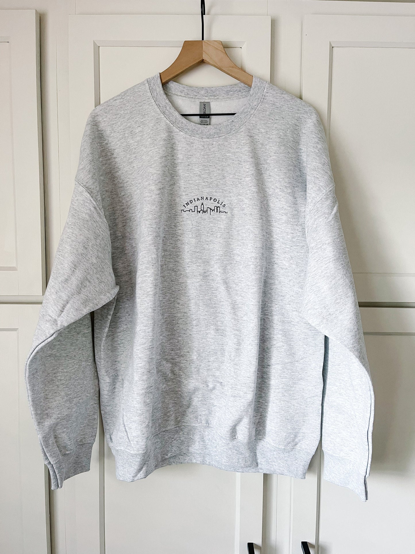 Indianapolis Embroidered Crewneck Sweatshirt