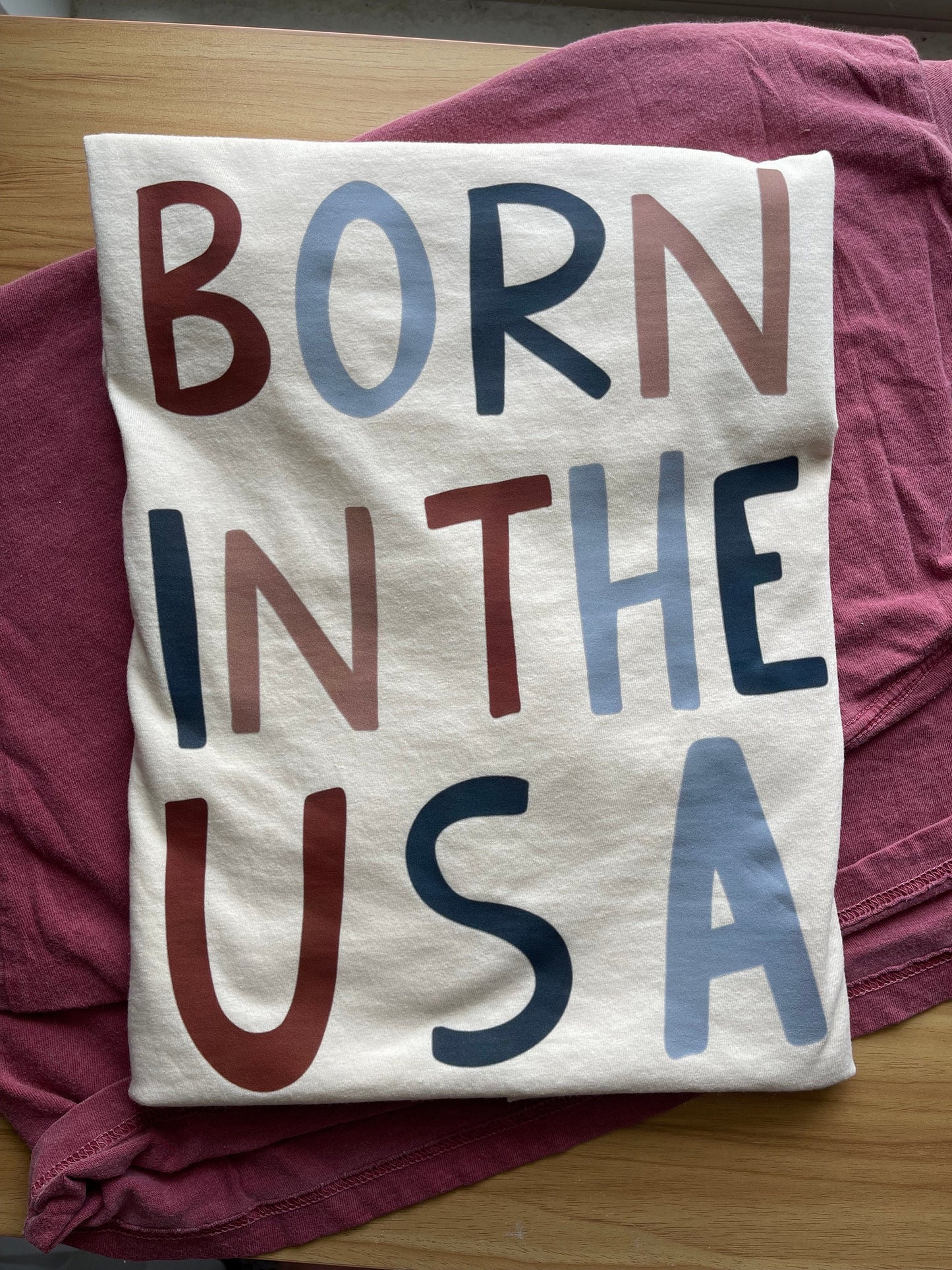 Born in the USA Plain Tee