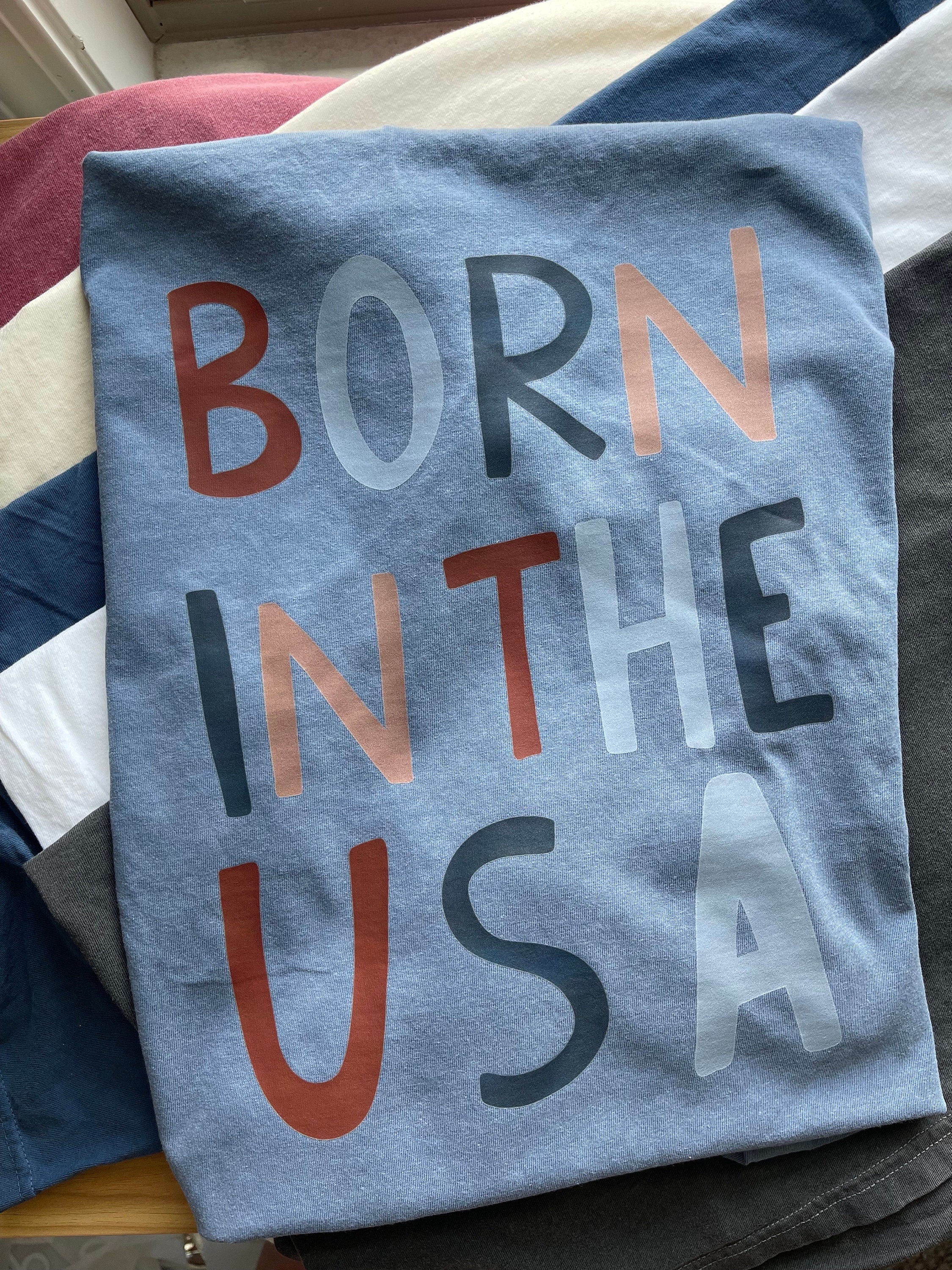 Born in the USA Pocket Tee
