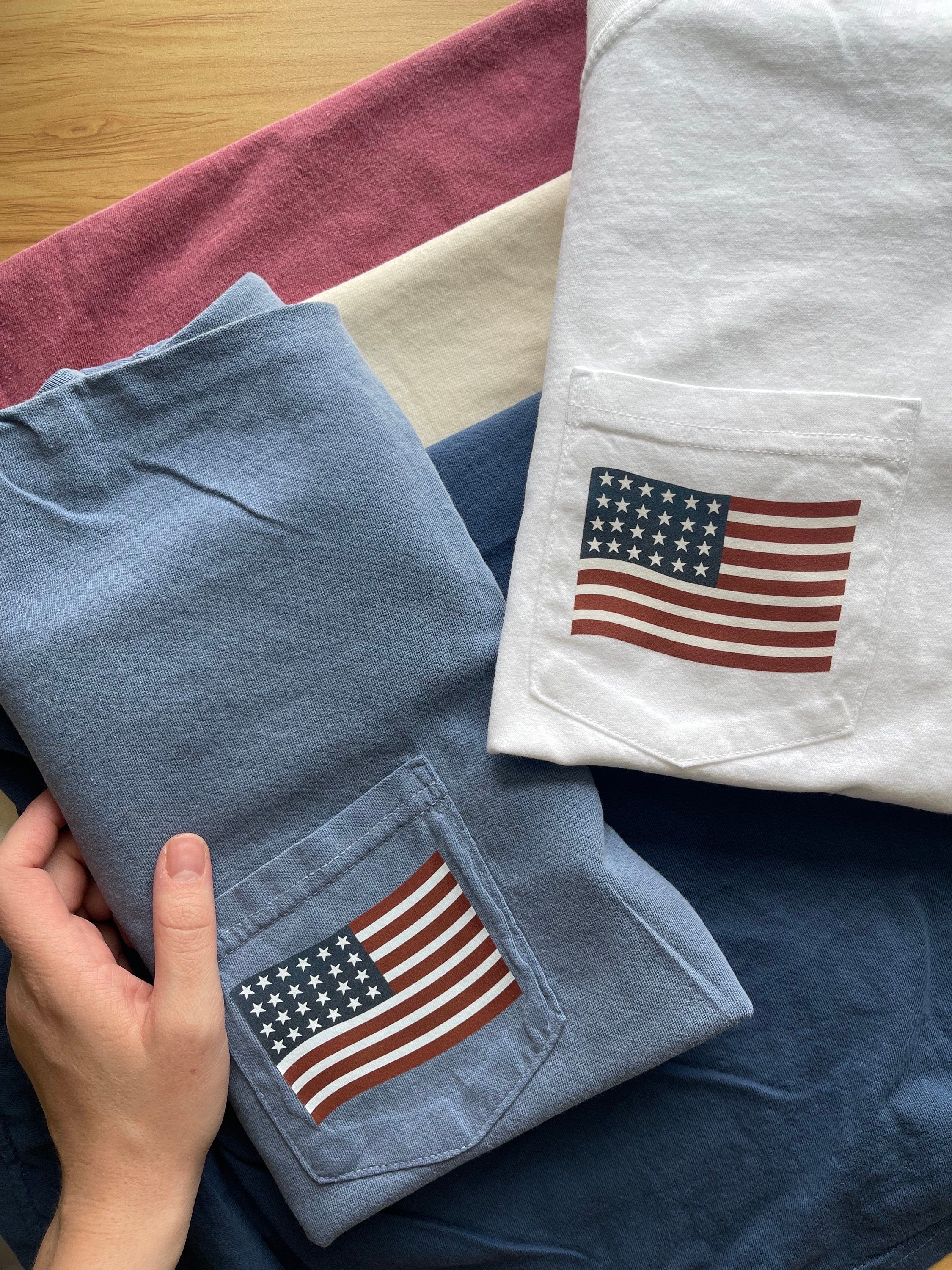 Born in the USA Pocket Tee