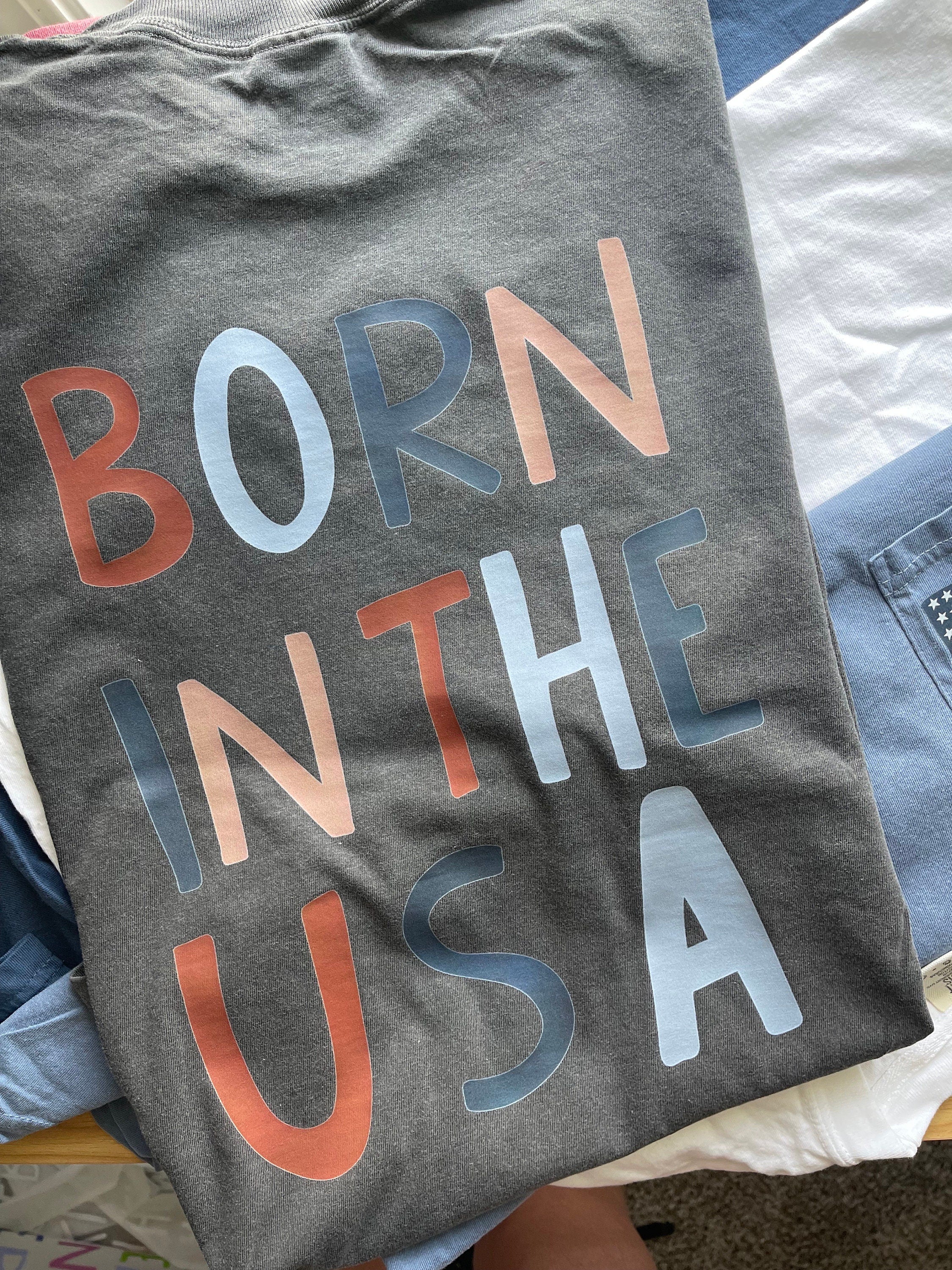 Born in the USA Pocket Tee