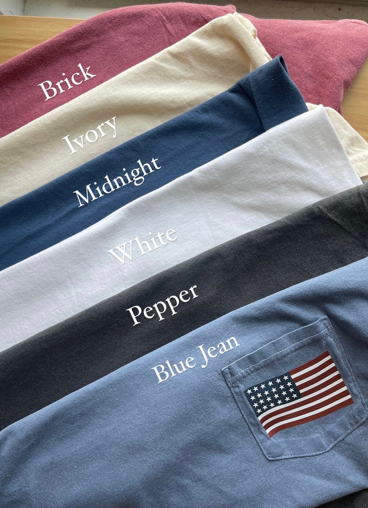 Born in the USA Pocket Tee