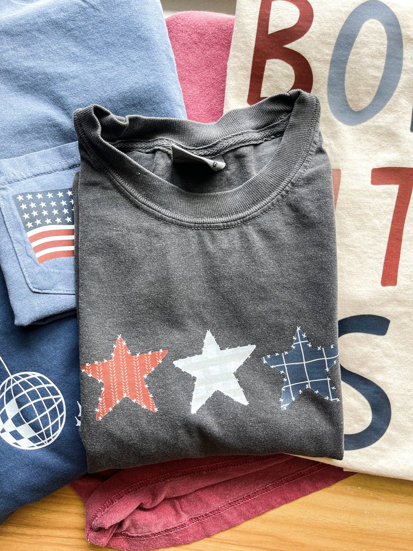 Star Spangled Trio Tee