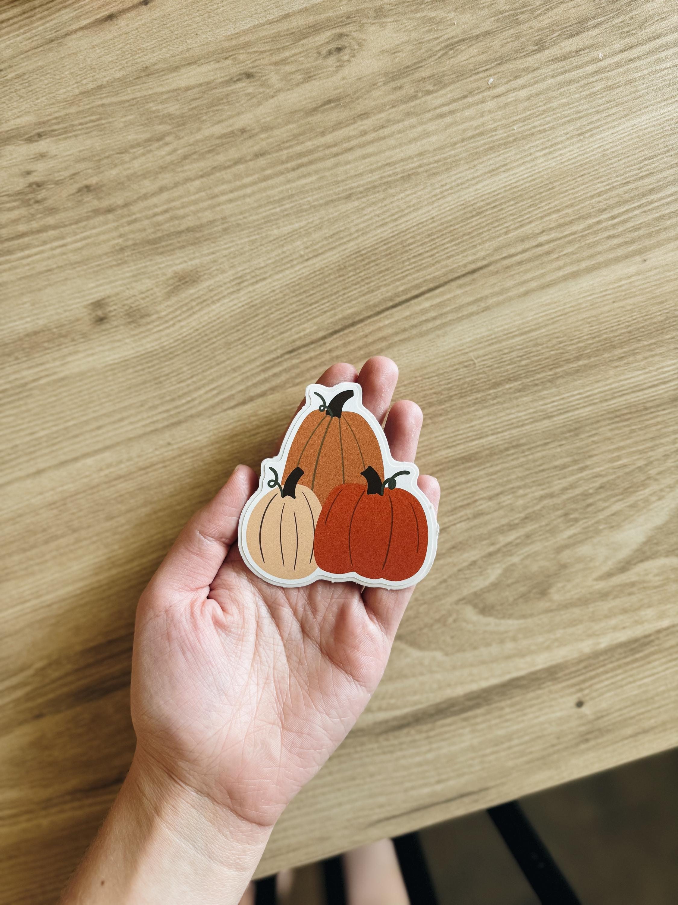 Pumpkins Die Cut Sticker