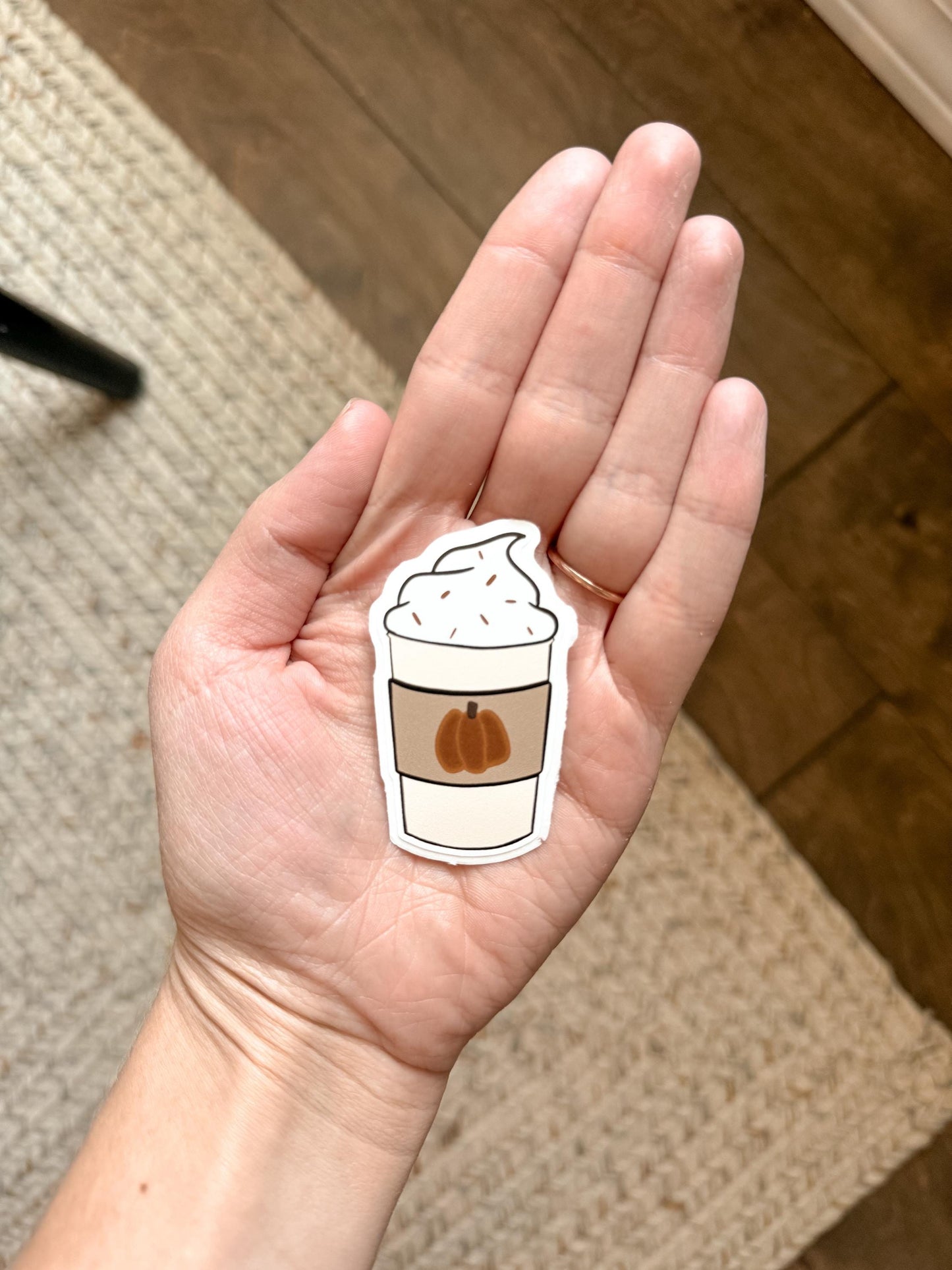 Pumpkin Spice Die Cut Sticker