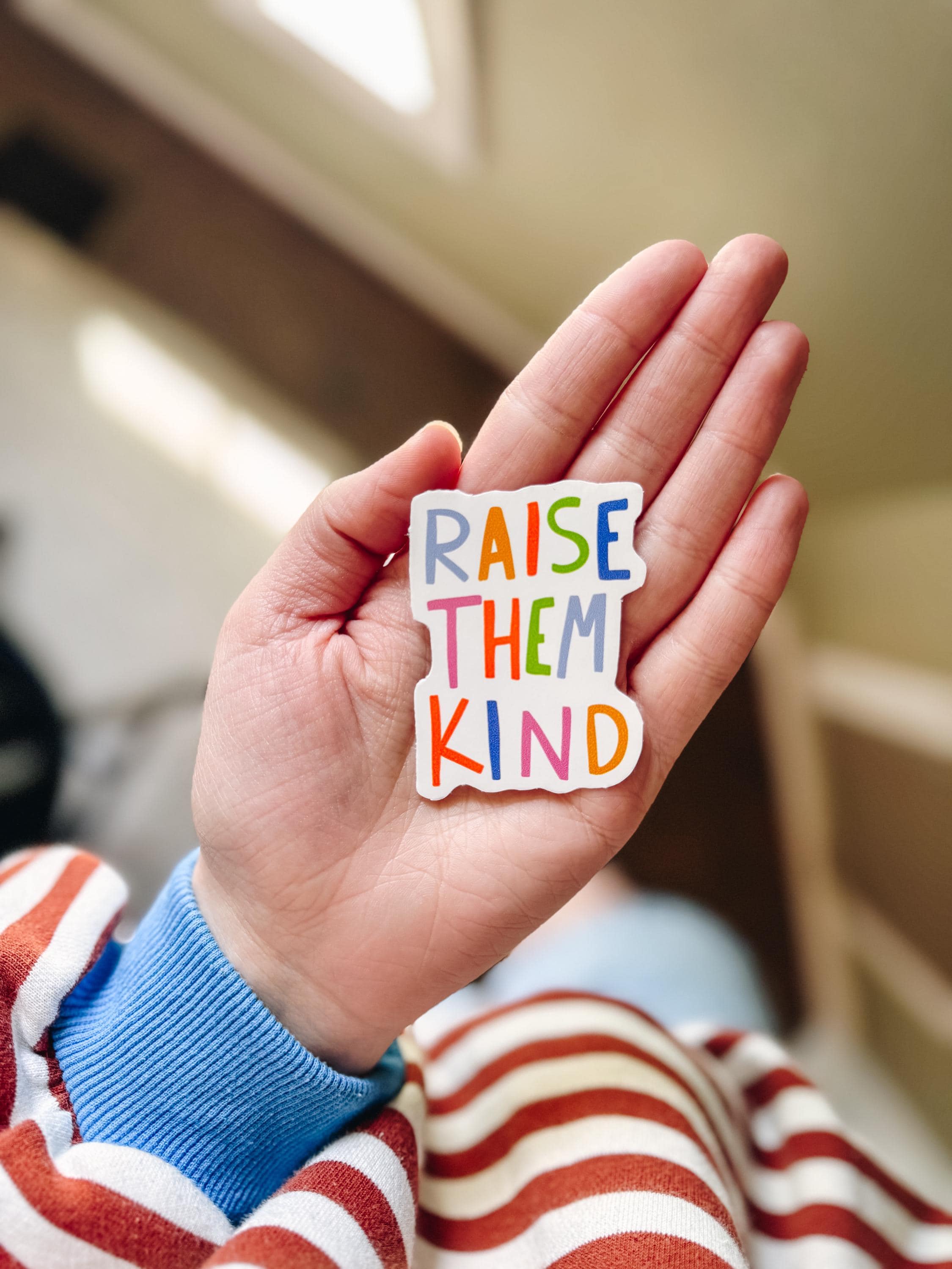 Raise Them Kind Vinyl Sticker