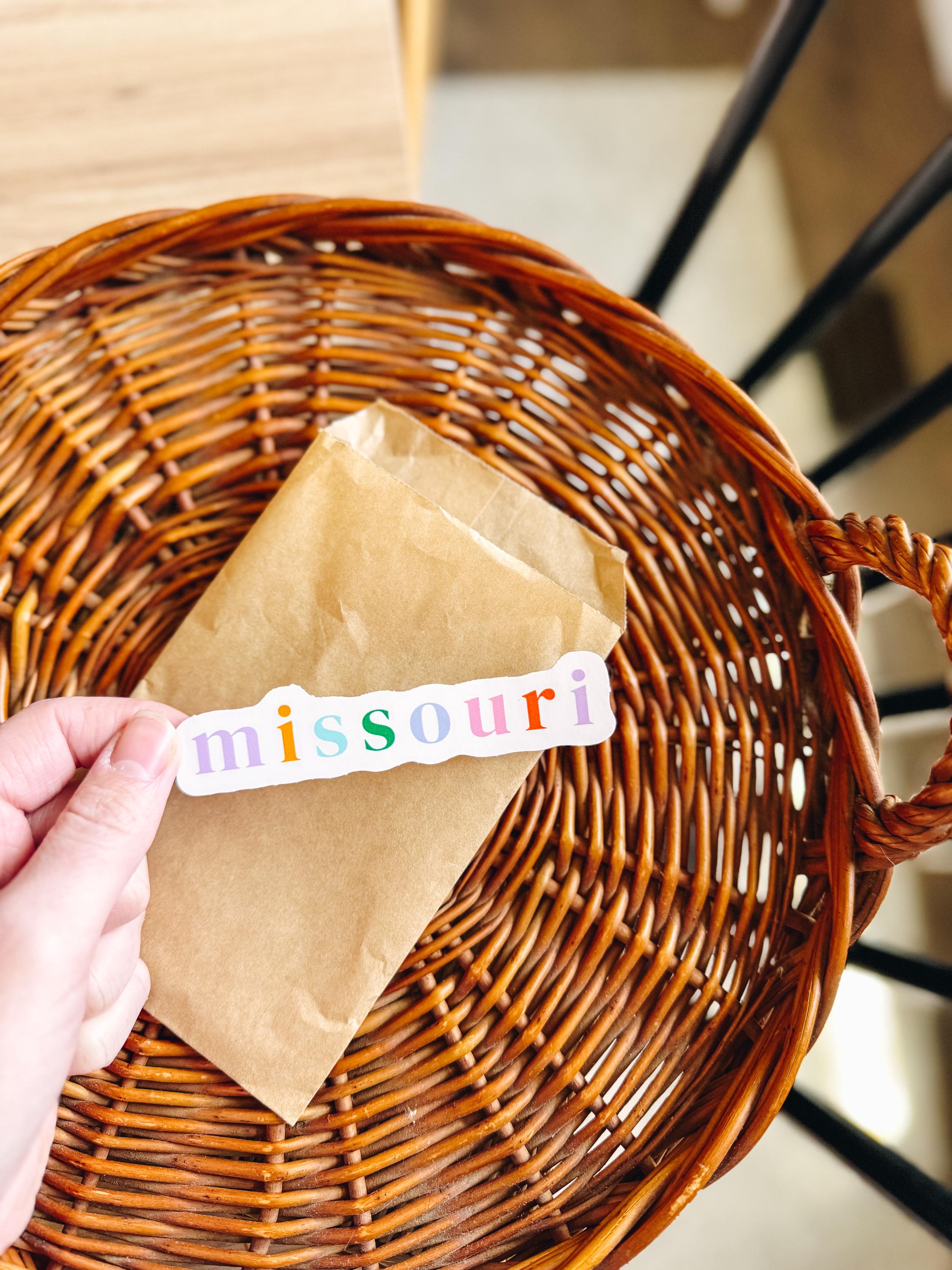 Missouri Vinyl Sticker