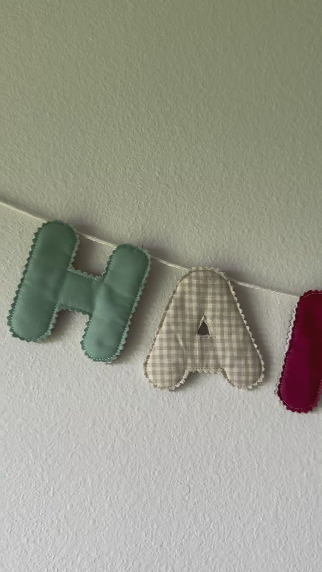 Customized Name Banner